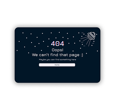 404 error page 404 404error challenge dailyui error ui