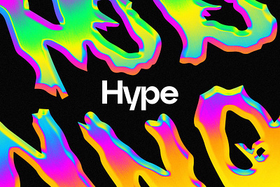 Hype - Neon Chrome Effect chrome chrome text hype neon chrome effect neon photoshop rainbow steel text effect texture vibrant