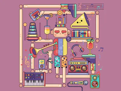 Involute Goochy Goo character character design dribbble illustration illustrator