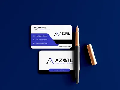 Business Card Design business card graphic design minimalist stationary unique