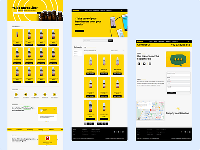 MUBARAK PHARMACY branding design graphic design homeopathic homeopathic store muabrak mubarak homeopathic store mubarak pharmacy online pharmacy pharmacy store ui ux website design