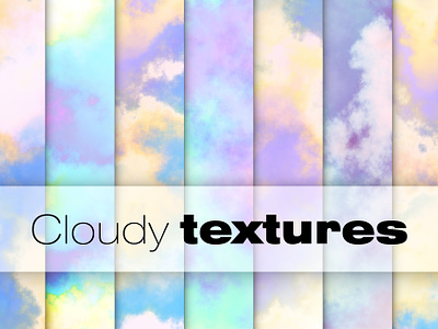 Rainbow colored clouds textures abstract backgrounds clouds cloudy digital art magic sky pastel clouds rainbow clouds sky textures unicorn textures