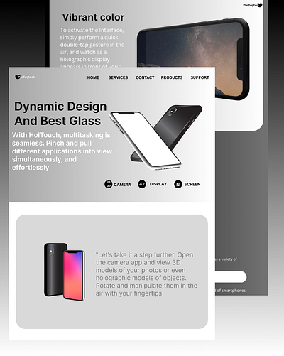 Branding Landing page UI Design branding graphic design landing page logo logo design project ui uiux web application webpage