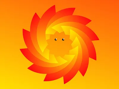 Sun Vibe clean design happy illustration sun vector vibe warm