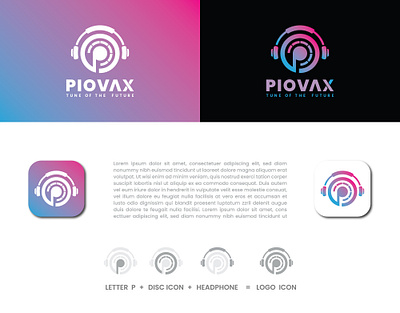 PIOVAX (Logo Design) 3d logo best logo brand identity branding creative logo design flat logo graphic design logo logo design logo designer logo designs logobranding logodesign logodesigner logos logotype minimalist logo unique logo vector