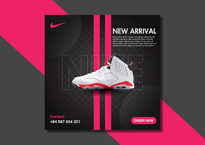 Shoe Design Social Media Post graphic design