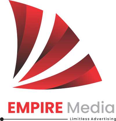 EMPIRE MEDIA BRANDING 3d branding graphic design logo