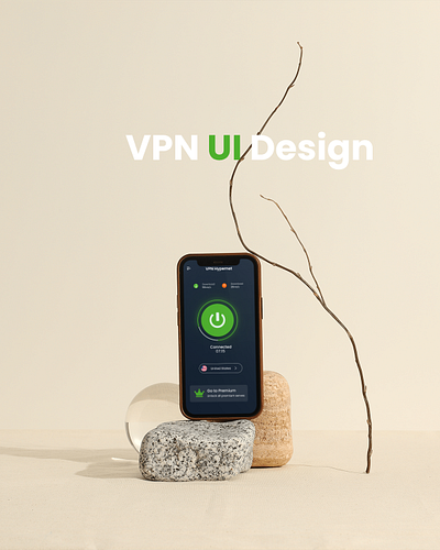 VPN Ui Design app app design application daily dailyuichallenge design ui ui design uidesign user interface userinterface