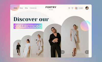 Clothes Shop App UI ｡ فروشگاه لباس dress site design ui ui design uiux web design رابط کاربری فروشگاه لباس