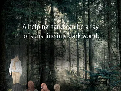 Helping hand graphic design helping motion graphics mywork ui