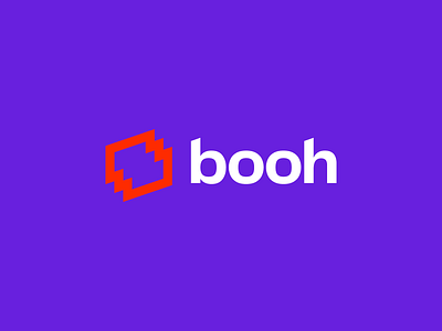 Booh® advertising app argentina billboard brand branding design logo logotype symbol trademark ui