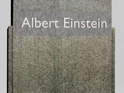 Einstein monument puzzle 3d animation game hypercasual mobile motion graphics puzzle