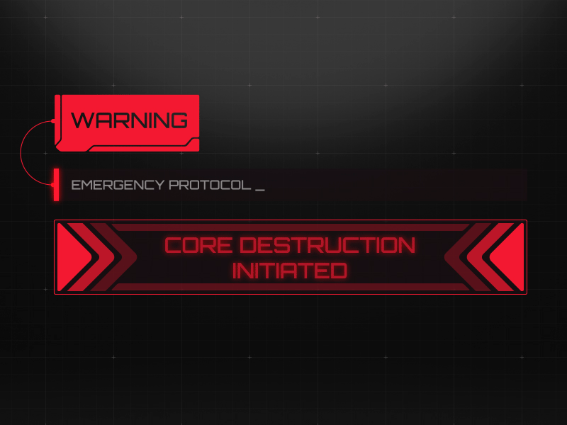 User Interface - UI4 console cyber cyberpuunk fui game hi tech hud sci fi stream techno ui video web