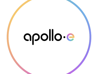 Apollo-e Logo Animation brand identity branding design graphic design logo logo animation logo motion logotype motion graphics wordmark