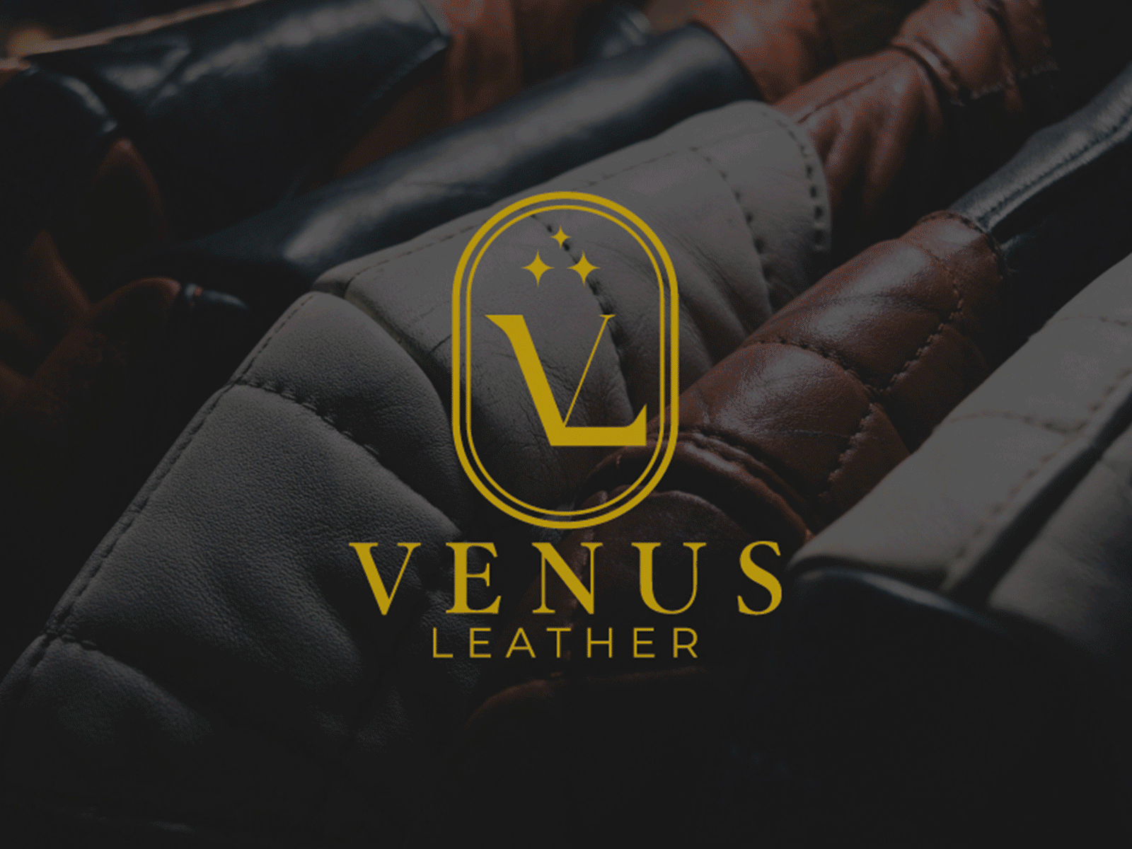 Venus Leather | Leather Fashion Brand logo | Branding design animation brand identity branding branding design fashion branding fashion logo graphic design leather fashion logo logo animation logo design logos