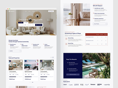 Seqoon Landing page branding graphic design ui