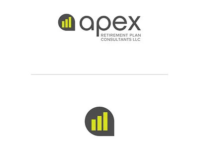 Apex Logo 2 gray green sans