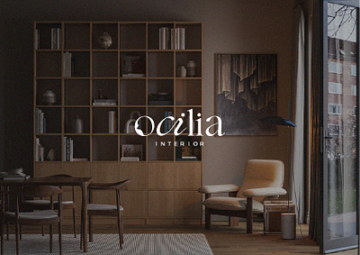 Ocilia Interior branding design graphic design logo logo desgin vector visual identity