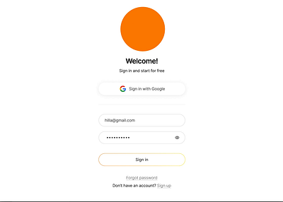 Sign in animation dailyui product design sign in sign up ui ux