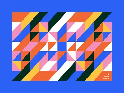 Geometric Mondays 82 branding color palette geometric geometric design geometric mondays illustration