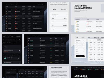 ASIC | Real-time data website branding design logo minimal typography ui ux web