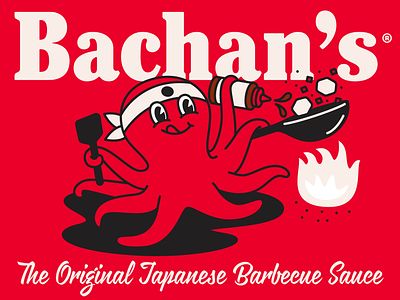 Bachan's Brand Refresh bachans bbq sauce branding cpg design illustration japanese barbecue sauce logo packaging ryan bosse stout