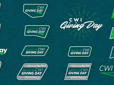 Giving Day Event Brand app branding college design event branding fundraiser giving day graphic design illustration logo typography vector