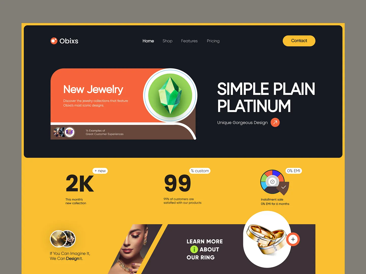 Stunning Jewelry Website Design for Modern Brands