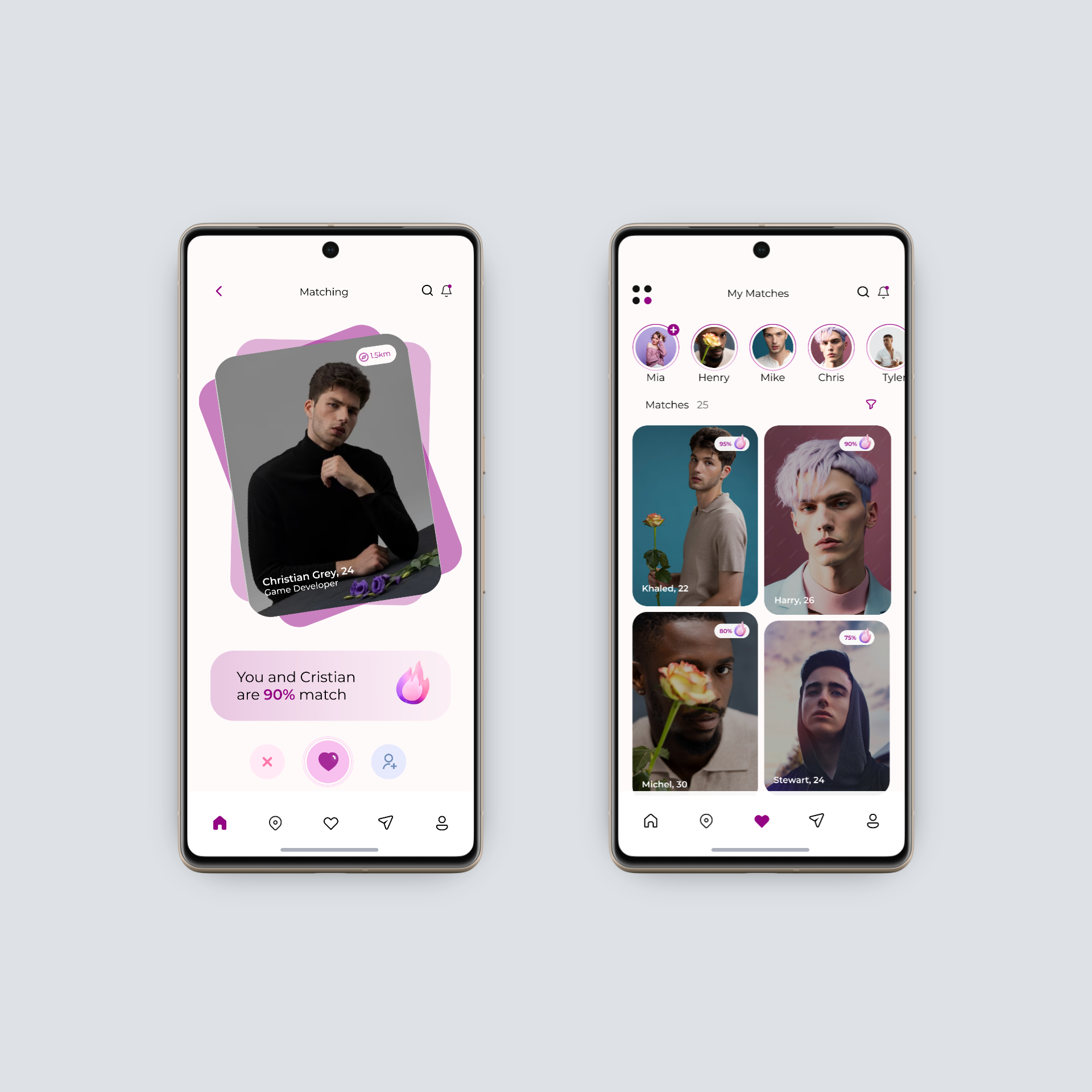 Example of Mobile App UI/UX Design Services