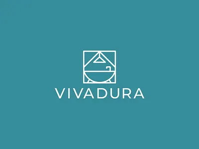 Vivadura bathroom logo brand design branding construction logo interior logo logo identity logo inspirations logodesign remodeling logo