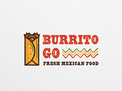BurriToGO Logo Design ai brand designer branding burrito designer fast food food logo graphic designer logo logo designer logo ideas logo maker logos mexican food nachos taco tacos