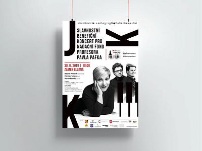 Jihoceske Klavirni Kurzy Branding & Logo Design ad brand branding courses graphic design jkk logo logo design music piano print
