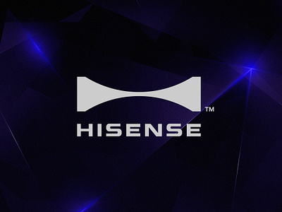 Hisense Logo Redesign abstract brand branding exploration high tech hisense lettermark logo luxury monogram rebrand sophisticated symbol technology