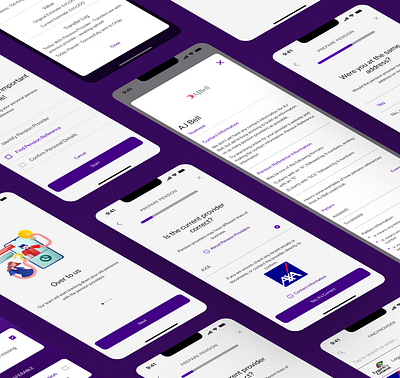 Fintech App design design system design figma library finance app design fintech mobile app design interaction design mobile design ui design ux design