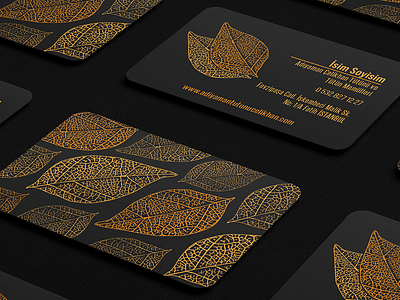 Business Card Design | Local Tobacco Shop business card business card design graphic design leaf print design tobacco tobacco shop