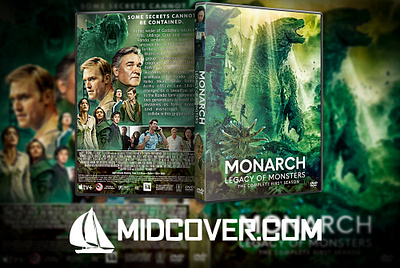 Monarch: Legacy of Monsters Season 1 DVD Cover design dvd dvdcover dvdcustomcover photoshop