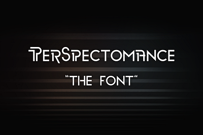 Typeface Design | PerSpectomance car club font logotype design perspectomance typeface typeface design typography