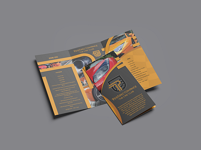 Tri-Fold Brochure Design | PerSpectomance a4 trifold brochure brochure design car club brochure graphic design print design tri fold brochure