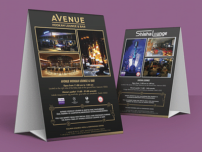 Table Tent Design | Pullman Istanbul Hotel bar graphic design hookah lounge hotel print design shisha lounge table tent table tent design