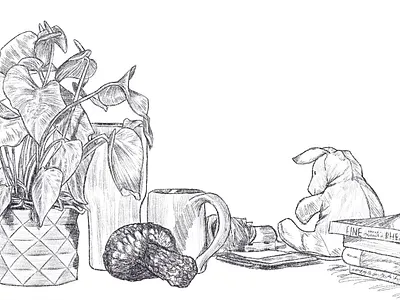 Pot Bound Title Animation animation drawing film illustration indie lettering pencil pencil drawing type