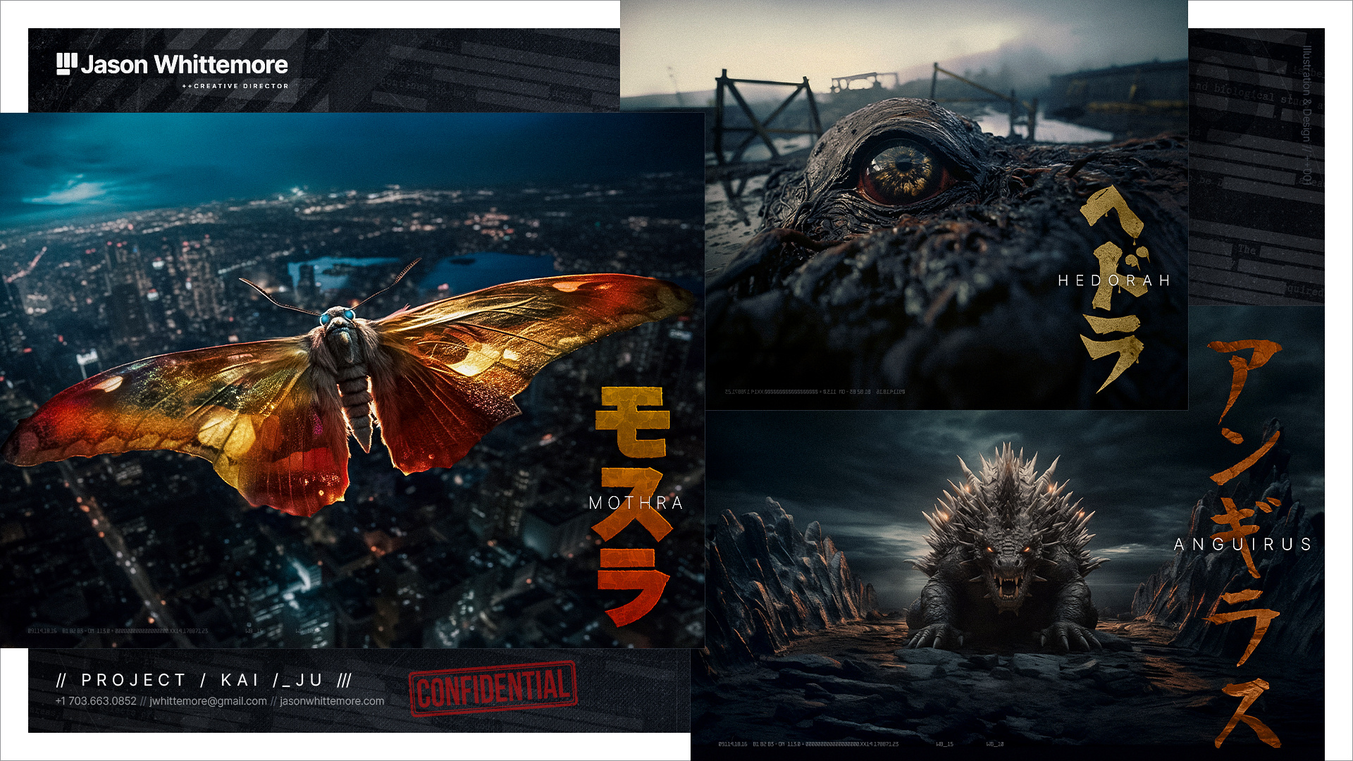 // Project / KAI /_JU /// design illustration photoshop