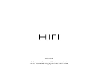 HIRI New York - Branding Overview adobe brand branding design design art designer graphic design identity illustration illustrator lettermark logo logodesign logos typography ui wordmark