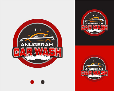 Logo Design "Anugerah Car Wash" brand design branding branding design car wash design logo graphic design logo logo design visual design