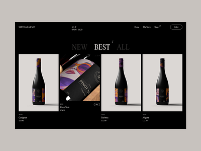 graceful gift bn digital bndigital branding design food home landing page ui website