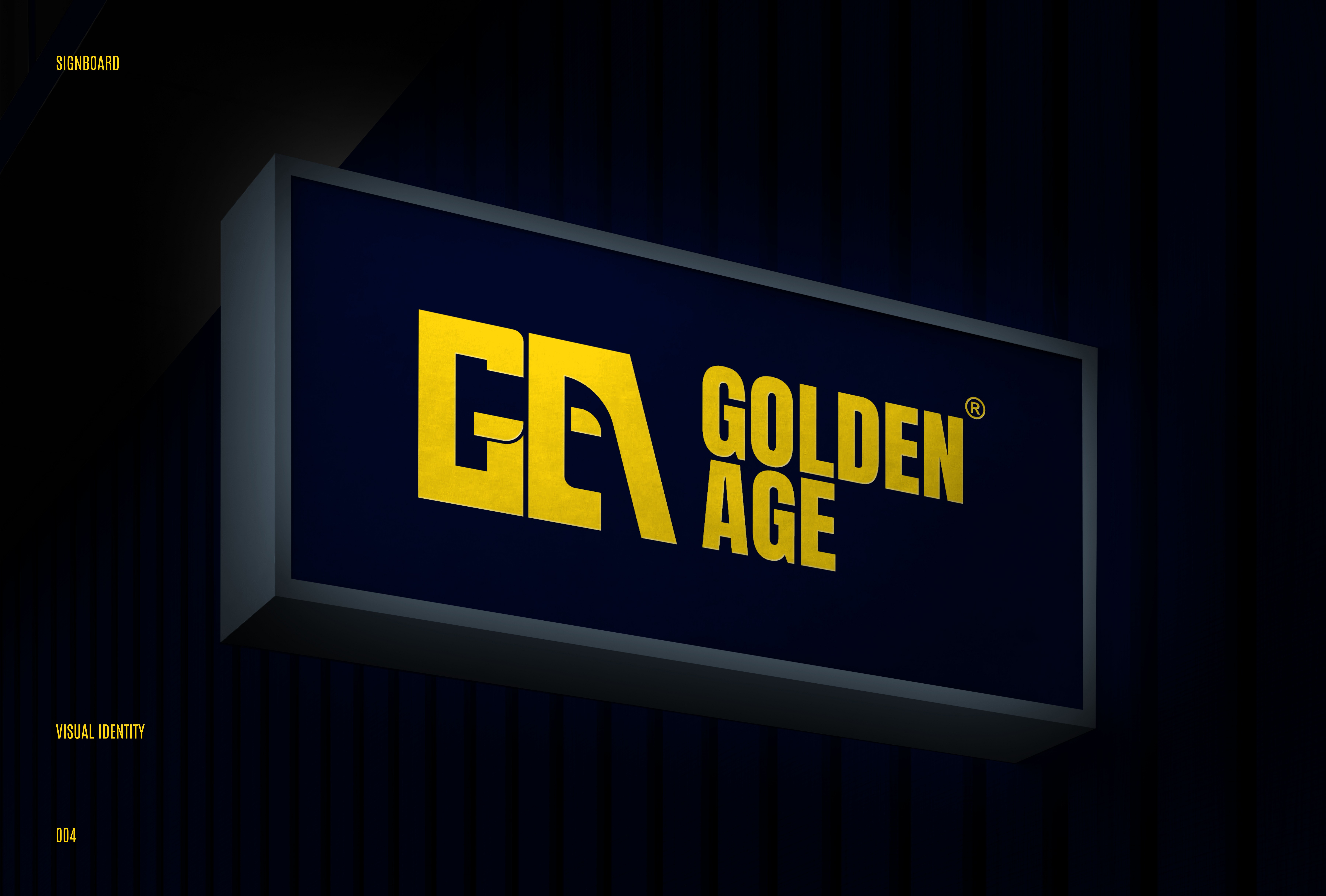Golden Age - A visual brand study by Yoren Infante on Dribbble
