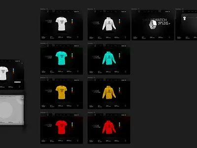 Clothing Brand Design With Prototype ui