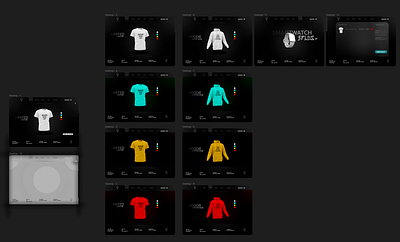 Clothing Brand Design With Prototype ui