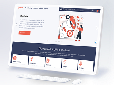 Digihub Website UI Design uidesign uidesignweb uiux