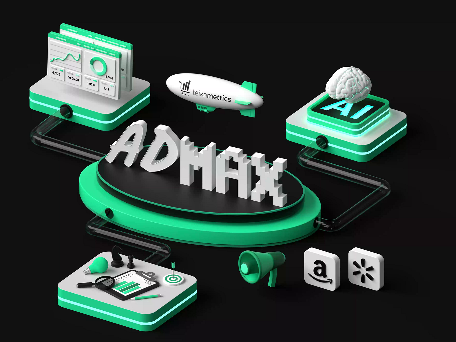 ADMAX LOGO 3D ANIMATION by Vedant Hegde on Dribbble