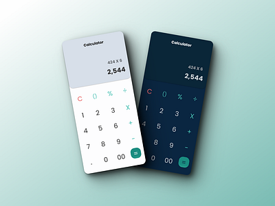 Calculator App Design app design design figma graphic design ui uiux ux